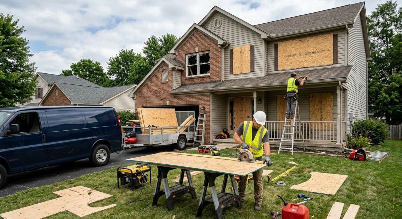 Board Up Service in Olathe, KS