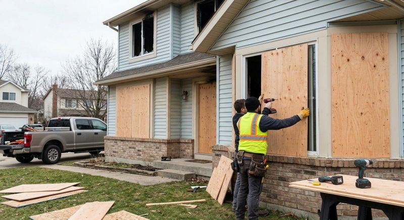 Emergency Board Up Service in Overland Park, KS