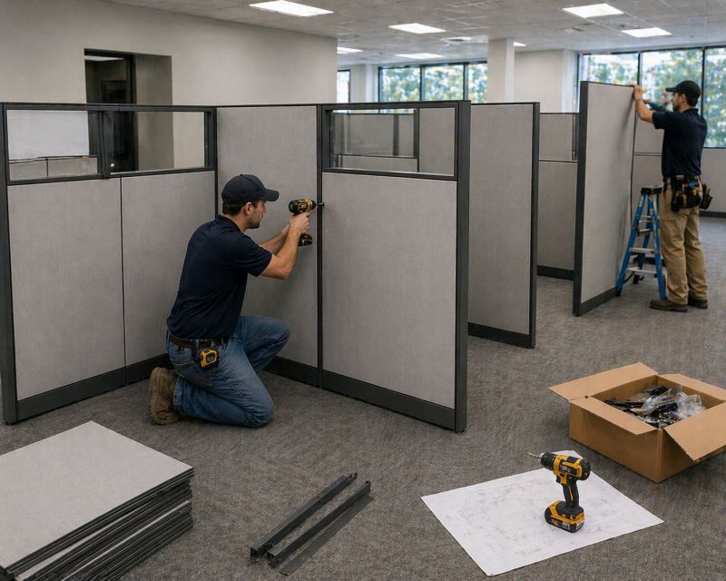 Office Workstation Assembly in Wilmington, NC