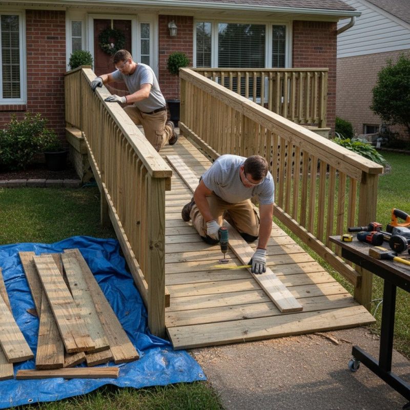 Wood Ramp Repair in Kansas City, KS
